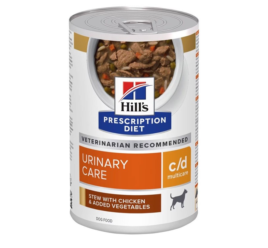 Hill's Prescription Diet Canine c/d Multicare estofat amb pollastre i verdures (llauna) 354g
