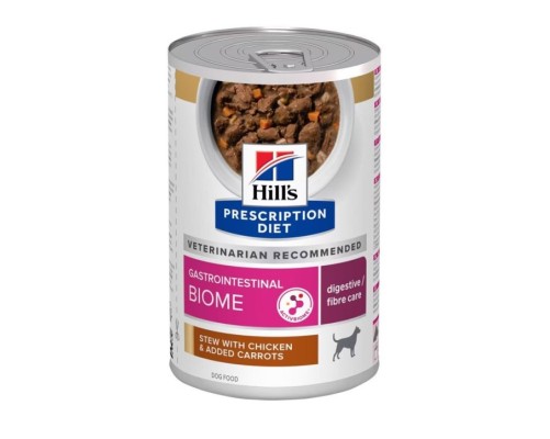 Hill's Prescription Diet Canine Gastrointestinal Biome estofat amb pollastre i verdures (llauna) 354g
