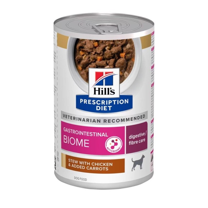 Hill's Prescription Diet Canine Gastrointestinal Biome estofat amb pollastre i verdures (llauna) 354g