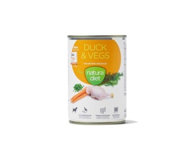 Natura Diet Dog Duck & Vegs 400G