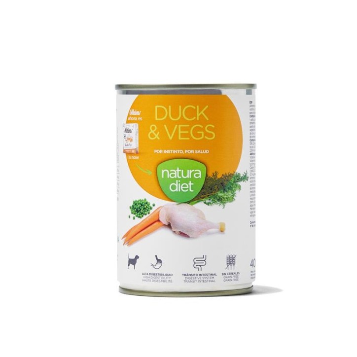 Natura Diet Dog Duck & Vegs 400G