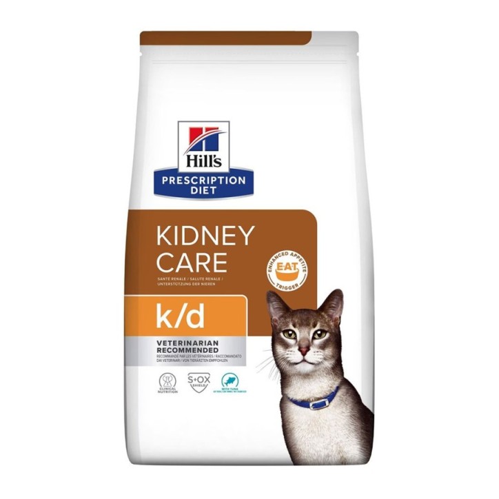 Hill's Prescription Diet Feline k/d atún 3kg