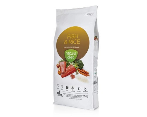 Natura Diet Fish & Rice 12 Kg