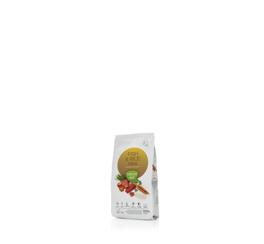 Natura Diet Fish & Rice Mini 500 G