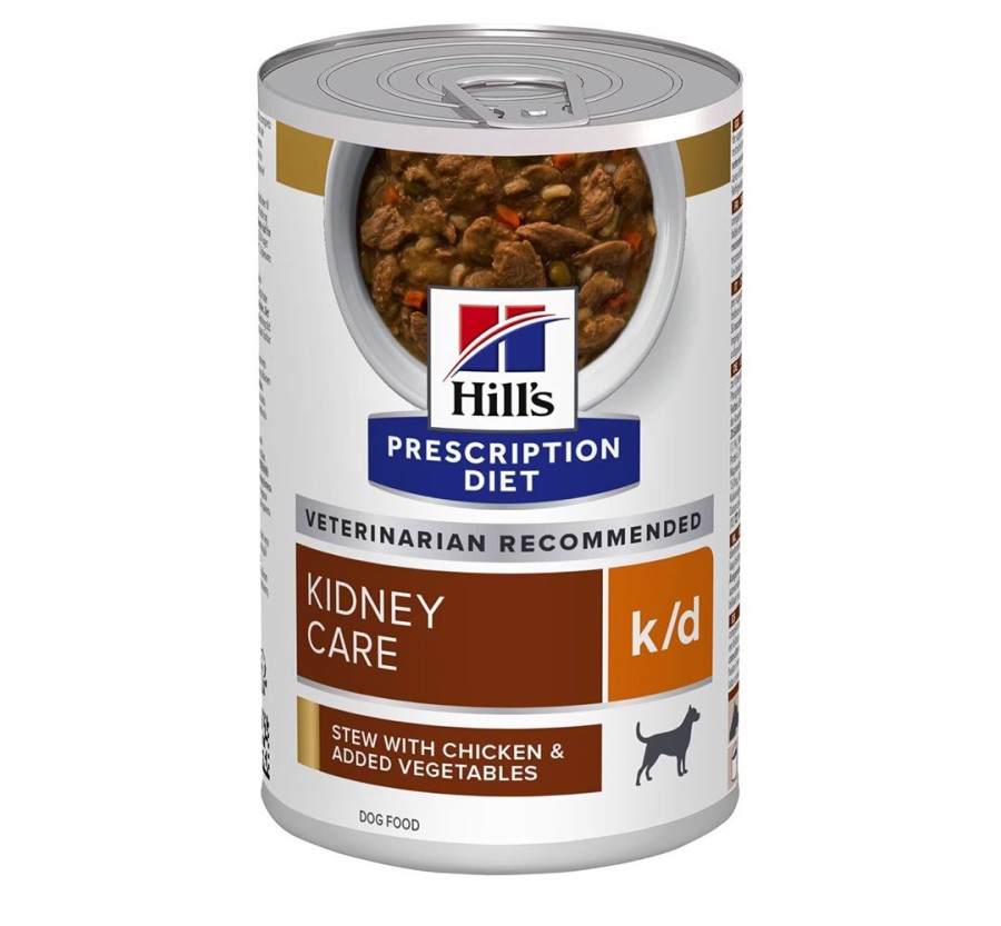 Hill's Prescription Diet Canine k/d estofat amb pollastre i verdures (llauna) 156g