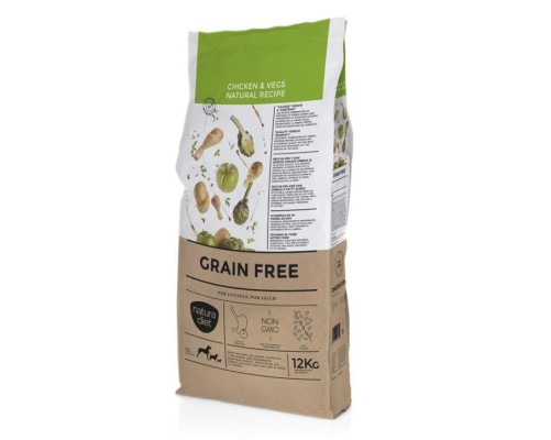 Natura Diet Grain Free Chicken & Vegs 12 Kg