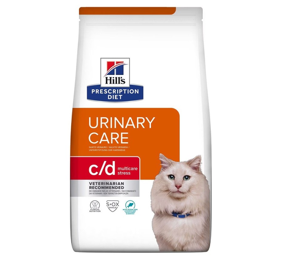 Hill's Prescription Diet Feline c/d Multicare Stress pescado oceánico 3kg