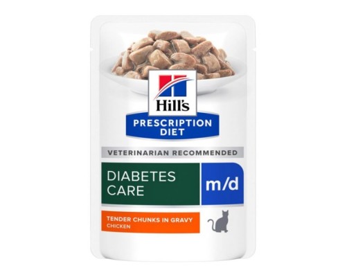 Hill's Prescription Diet Feline m/d (bolsitas) 12x85g