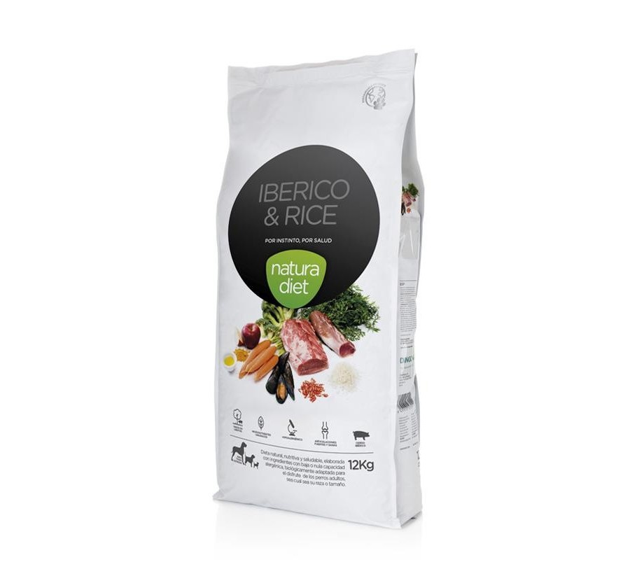 Natura Diet Iberico & Rice 12 Kg