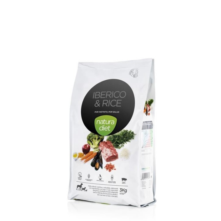 Natura Diet Iberico & Rice 3 Kg