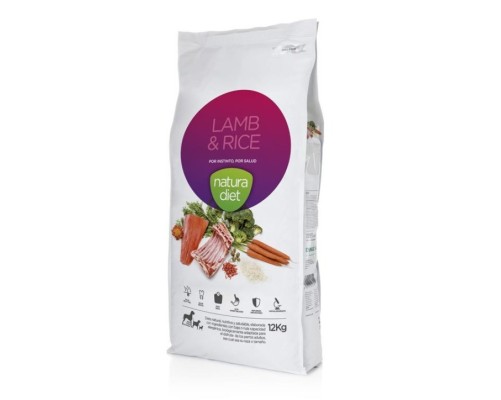 Natura Diet Lamb & Rice 12 Kg