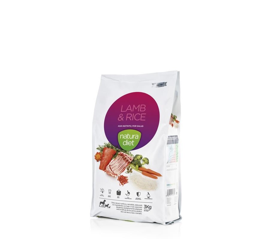 Natura Diet Lamb & Rice 3 Kg