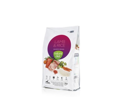 Natura Diet Lamb & Rice 3 Kg