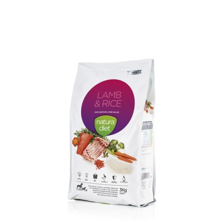 Natura Diet Lamb & Rice 3 Kg