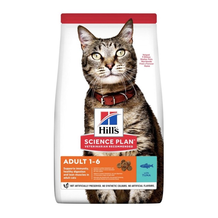 Hill's Science Plan Feline Adult atún 7kg