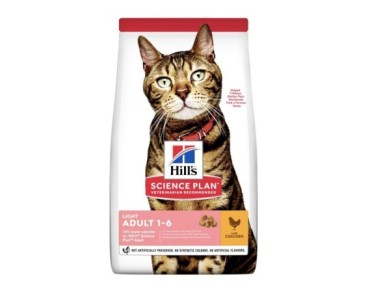 Hill's Science Plan Feline Adult Light Pollo 3kg