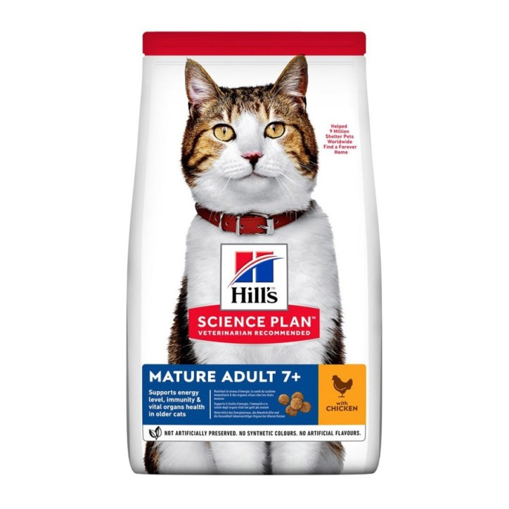 Hill's Science Plan Feline Mature Adult 7+ Pollo 1.5kg