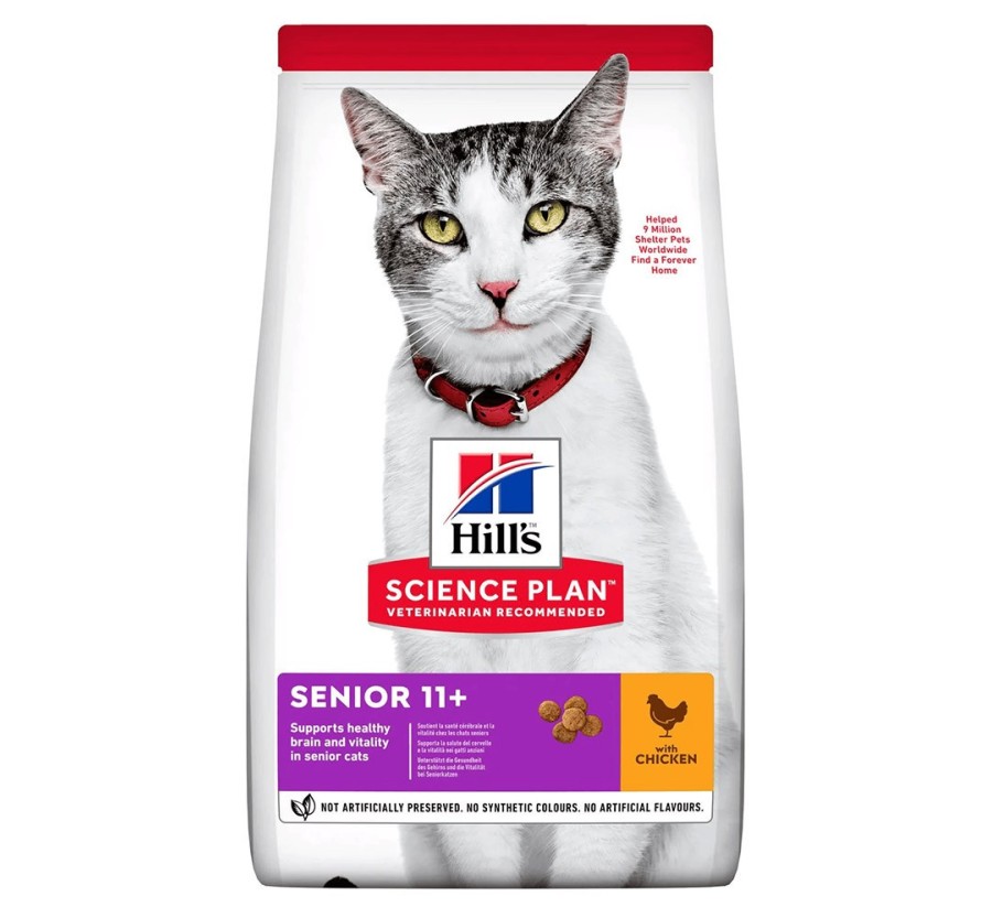 Hill's Science Plan Feline Senior 11+ pollastre 1.5kg