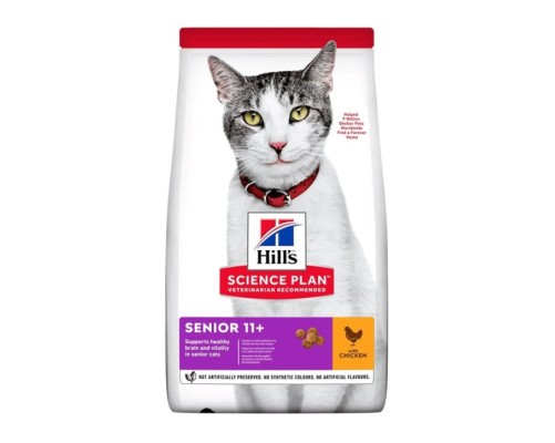 Hill's Science Plan Feline Senior 11+ Pollo 1.5kg