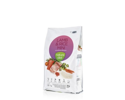 Natura Diet Lamb & Rice Mini 3 Kg