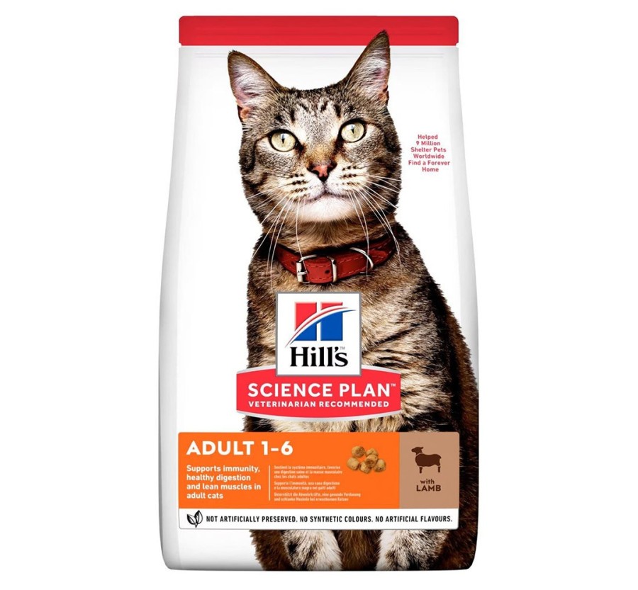 Hill's Science Plan Feline Adult Cordero & Arroz 10kg