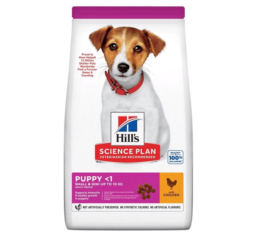 Hill's Science Plan Canine Puppy Small & Mini pollastre 6x300g