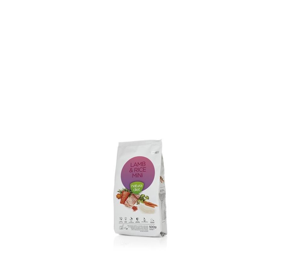 Natura Diet Lamb & Rice Mini 500 G