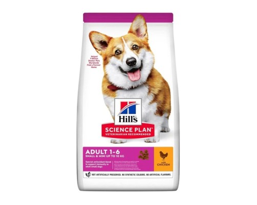 Hill's Science Plan Canine Adult Small & Mini pollastre 6kg