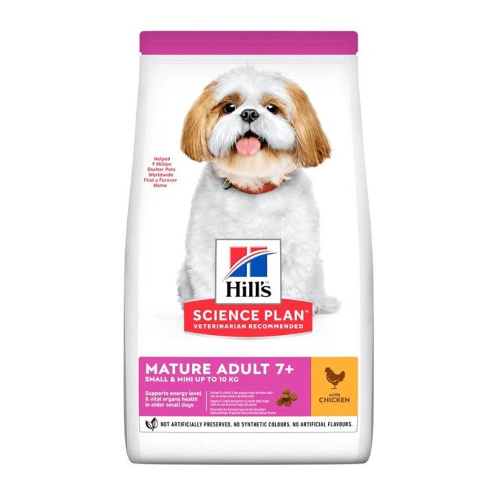 Hill's Science Plan Canine Mature Adult 7+ Small & Mini pollastre 1.5kg