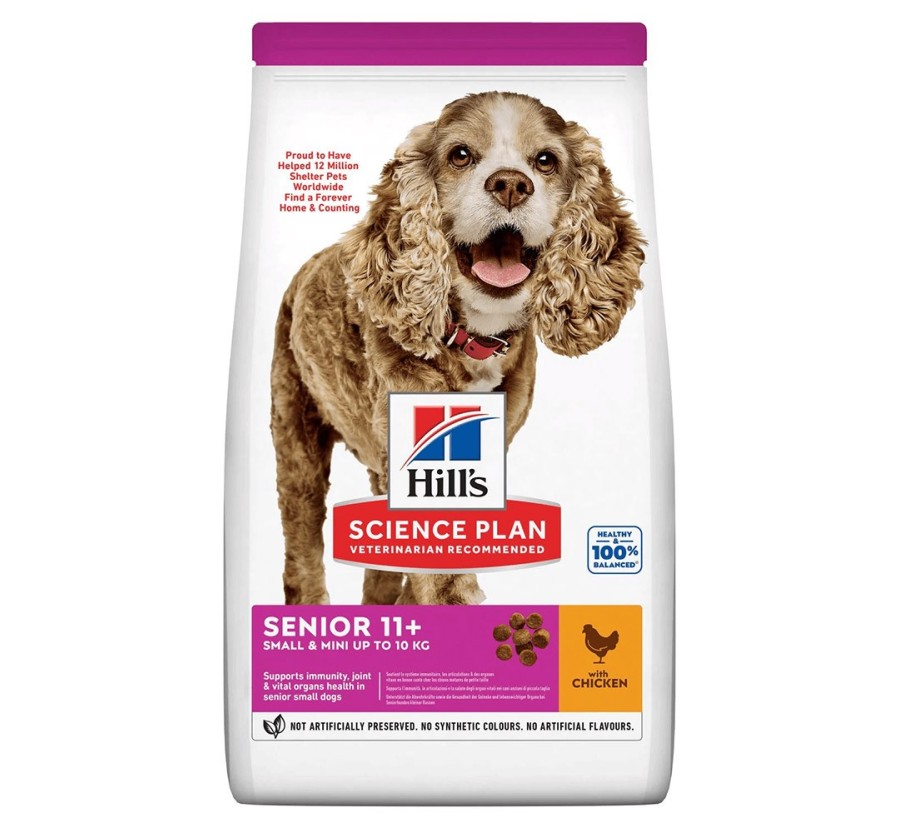 Hill's Science Plan Canine Senior 11+ Small & Miniature pollastre 1.5kg