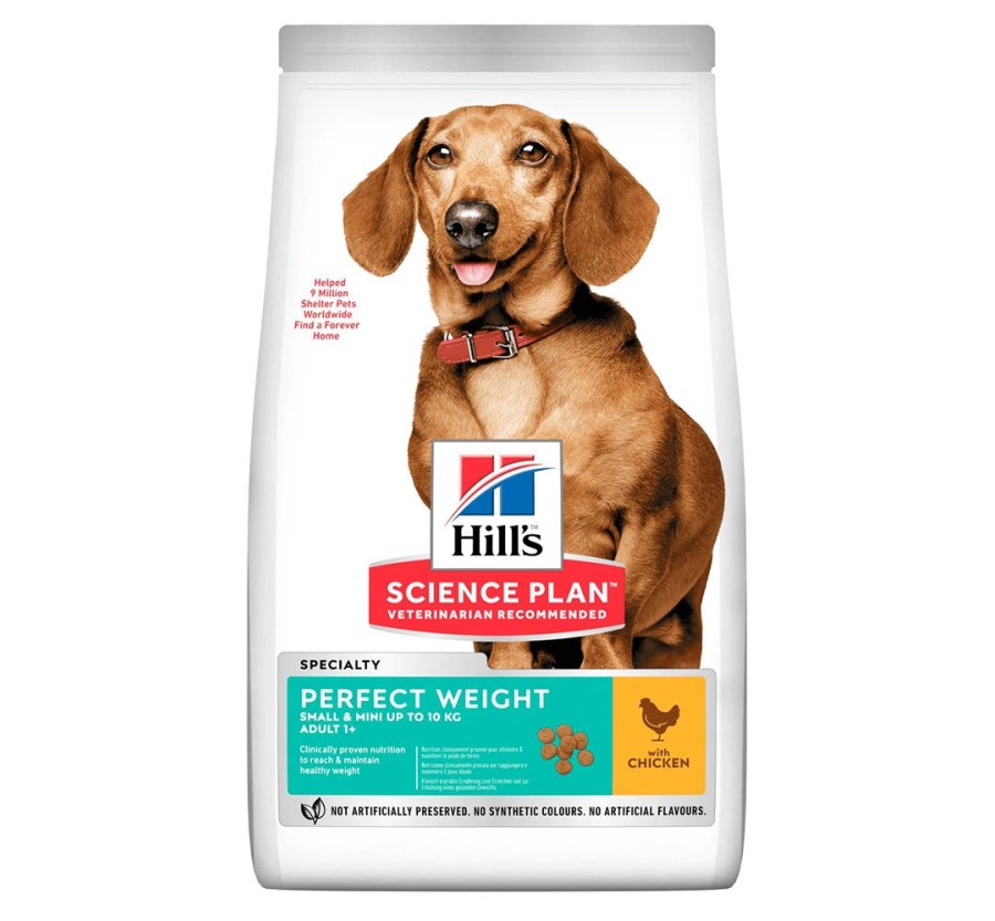 Hill's Science Plan Canine Adult Perfect Weight Small & Mini pollastre 6kg