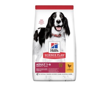 Hill's Science Plan Canine Adult Medium pollastre 2.5kg
