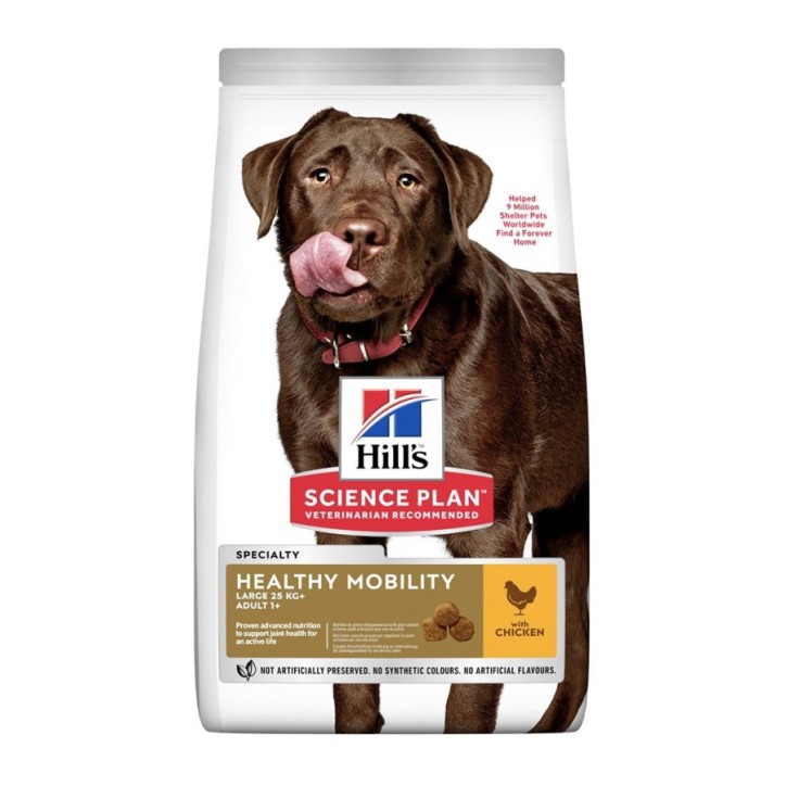 Hill's Science Plan Canine Adult Healthy Mobility Large Breed pollastre 12kg