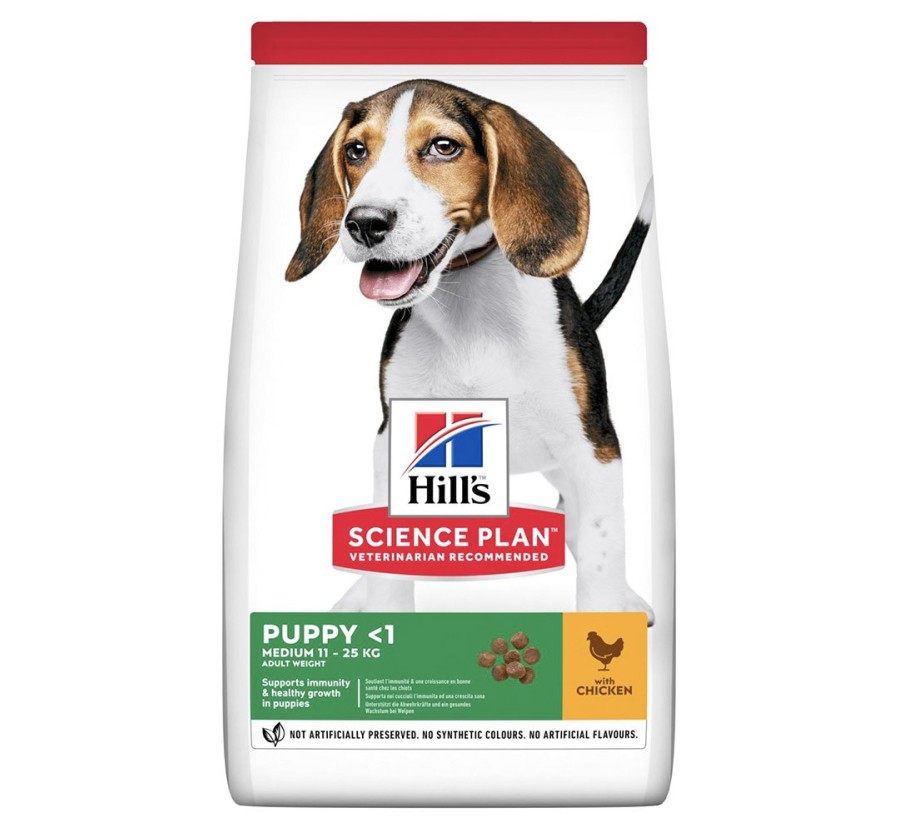 Hill's Science Plan Canine Puppy Medium pollastre 14kg