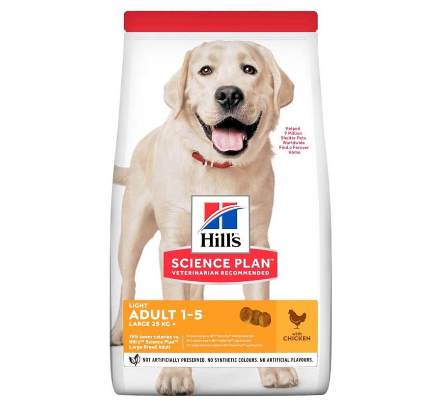 Hill's Science Plan Canine Adult Light Large Breed pollastre 14kg