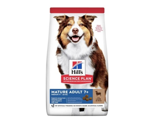 Hill's Science Plan Canine Mature Adult 7+ Medium Xai & àrros 14kg