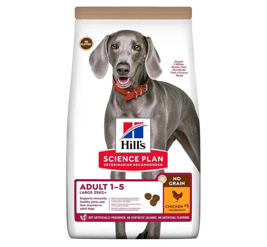 Hill's Science Plan Canine Adult Large Breed No Grain pollastre 14kg