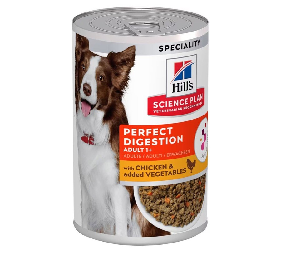 Hill's Science Plan Canine Adult Perfect Digestion pollastre (llauna) 363g