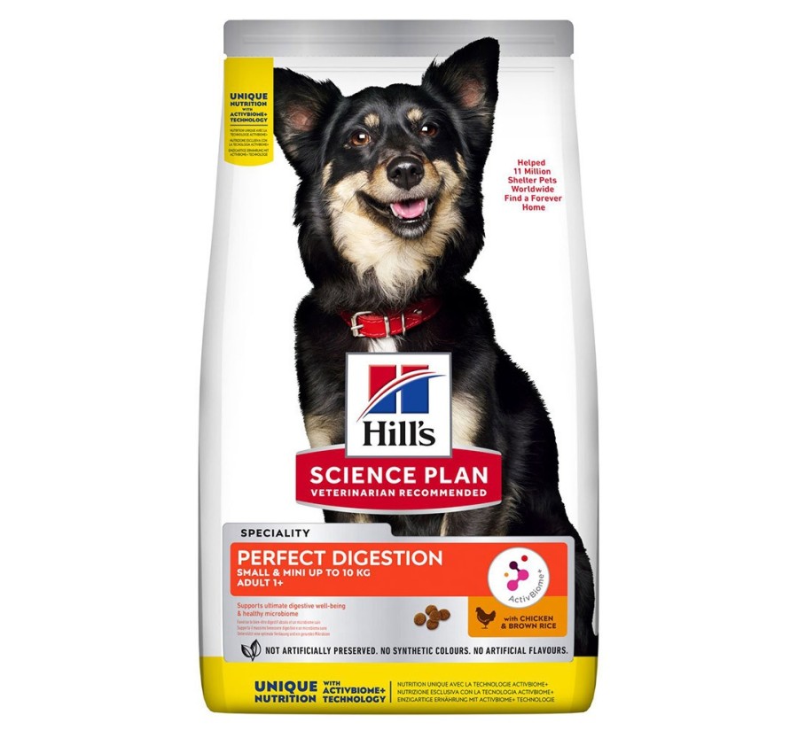 Hill's Science Plan Canine Adult Perfect Digestion Small & Mini pollastre 3kg