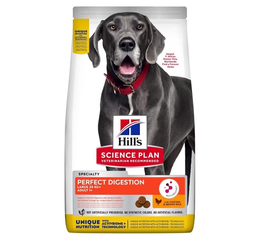 Hill's Science Plan Canine Adult Perfect Digestion Large Breed pollastre 14kg