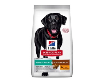 Hill's Science Plan Canine Adult Perfect Weight & Active Mobility Large Breed pollastre 12kg