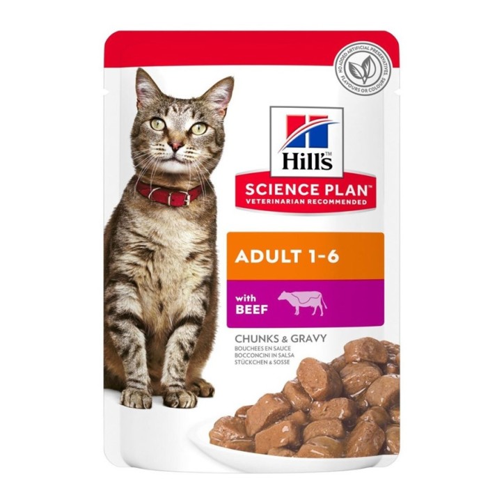 Hill's Science Plan Feline Adult Ternera 85g