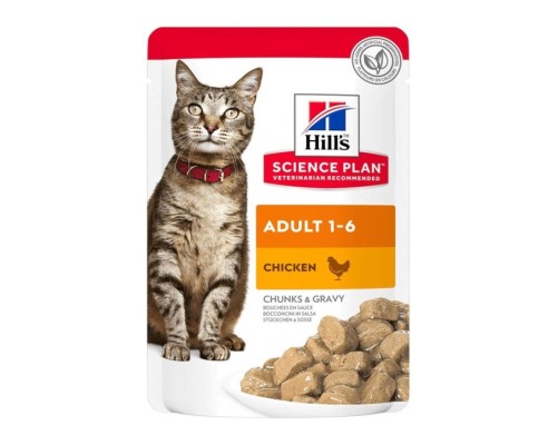 Hill's Science Plan Feline Adult Pollo (bolsitas) 12x85g