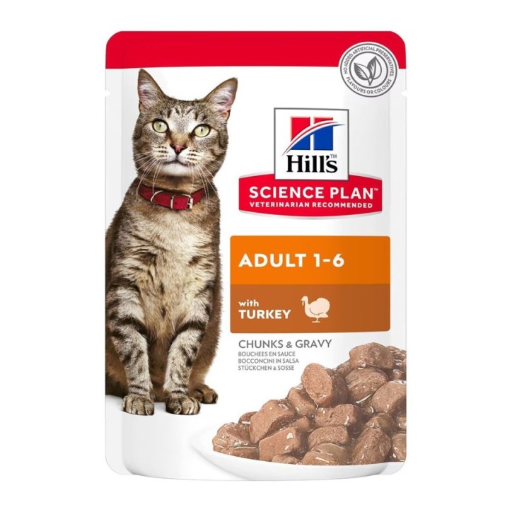 Hill's Science Plan Feline Adult Pavo 85g