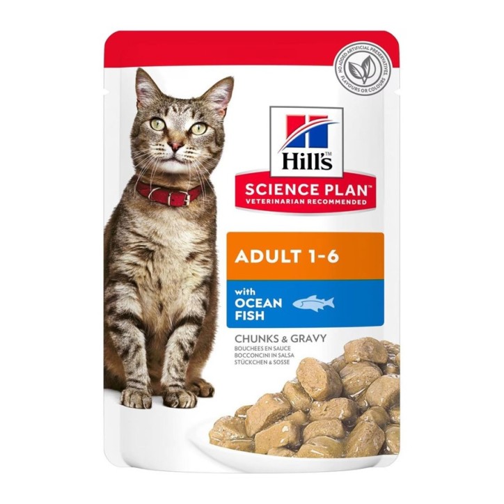 Hill's Science Plan Feline Adult Pescado azul 85g