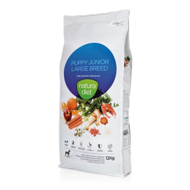 Natura Diet Puppy Junior Large Breed 12 Kg