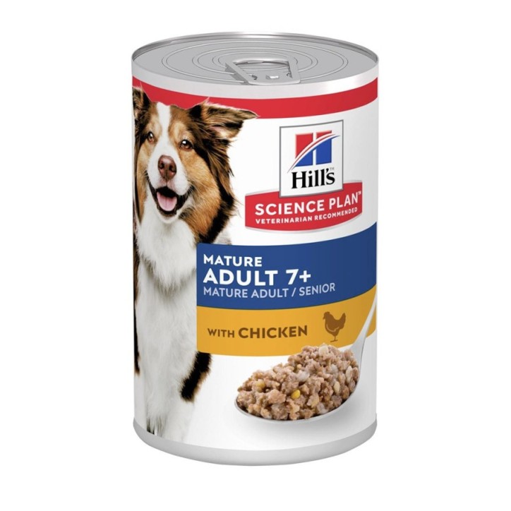 Hill's Science Plan Canine Mature Adult pollastre (llauna) 370g