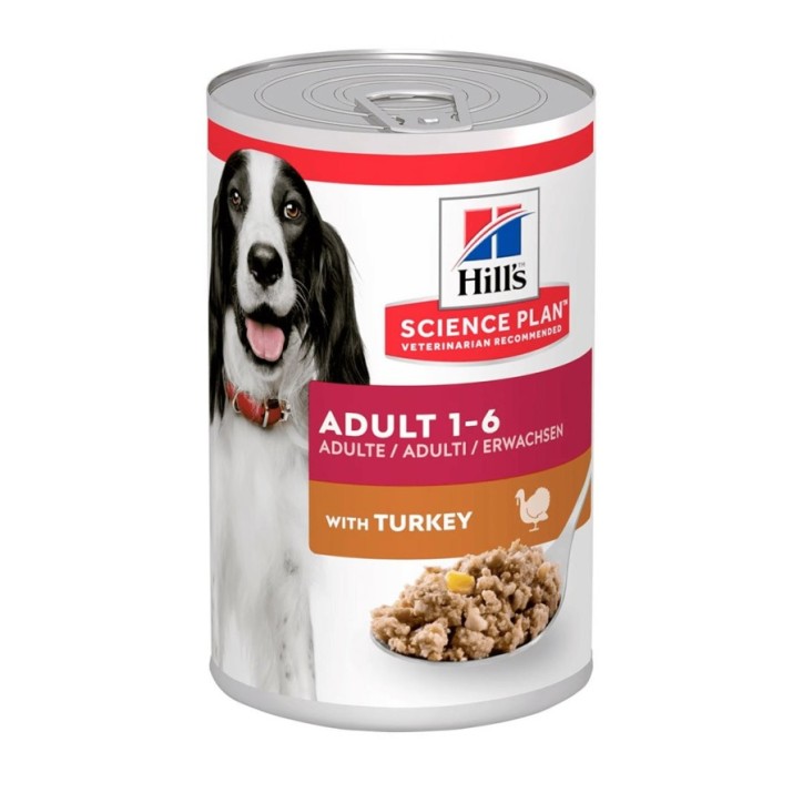 Hill's Science Plan Canine Adult Pavo (llauna) 370g