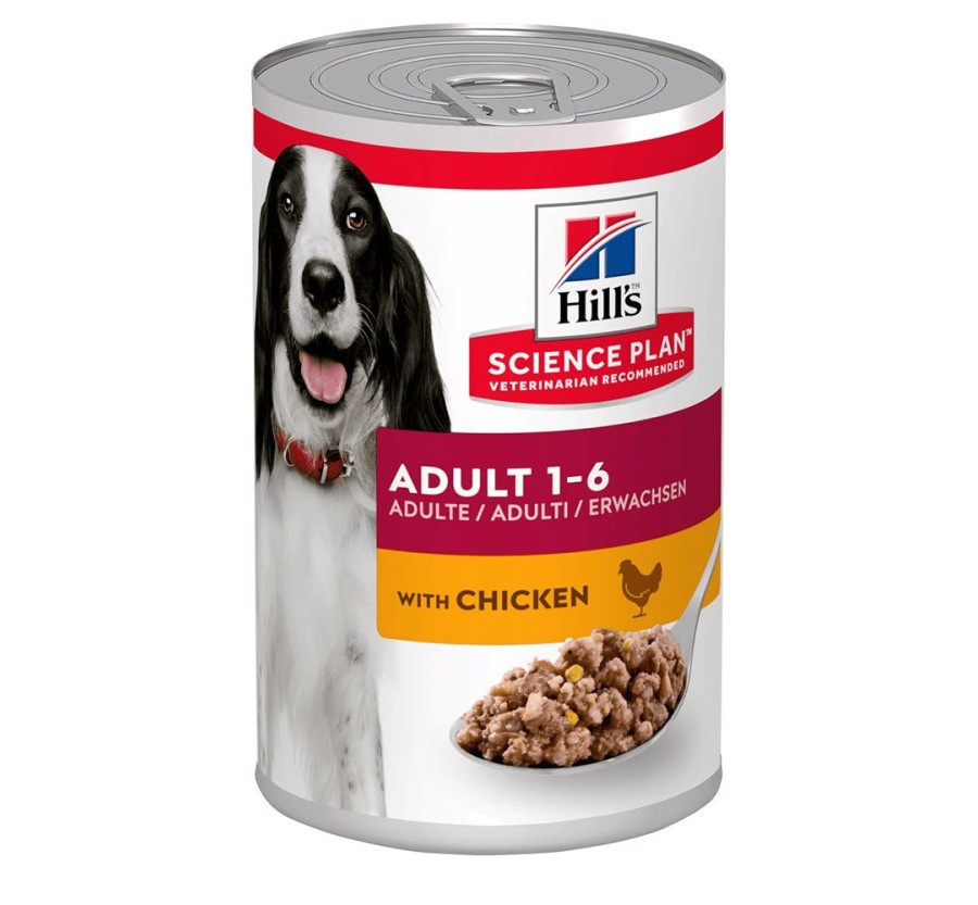 Hill's Science Plan Canine Adult pollastre (llauna) 370g
