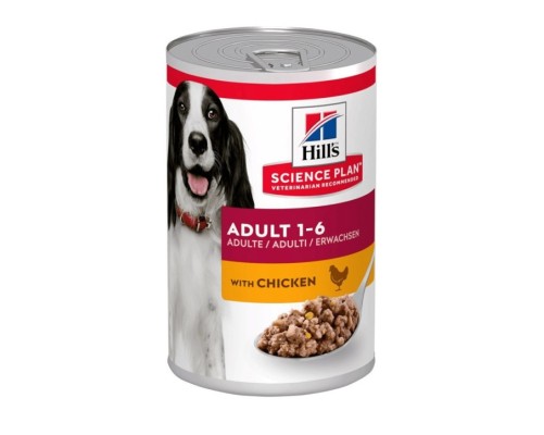 Hill's Science Plan Canine Adult pollastre (llauna) 370g